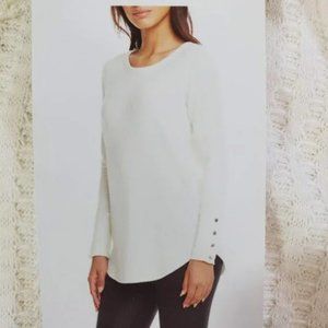 Chaser Waffle Thermal Long Sleeve Tunic Shirt NWT XS